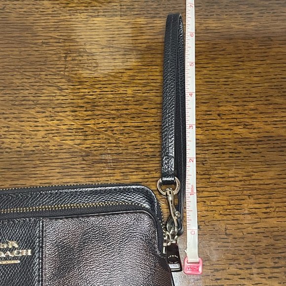 Coach Signature Brown Wristlet - Picture 12 of 12